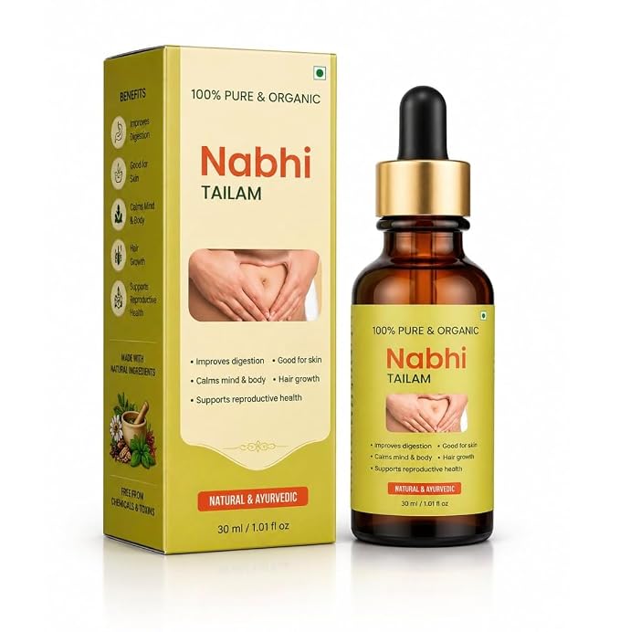 Nabhi Tailam – Pure Organic Navel Therapy Oil