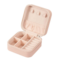 Leather Travel Jewelry Box