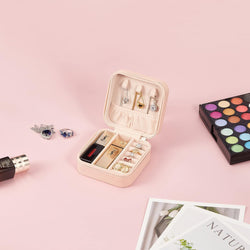 Leather Travel Jewelry Box